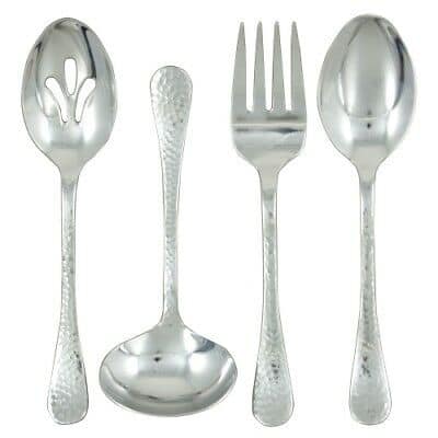 table rental items, cutlery items with table hire