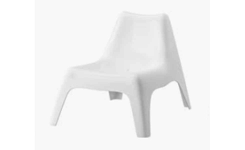White Easy Chair