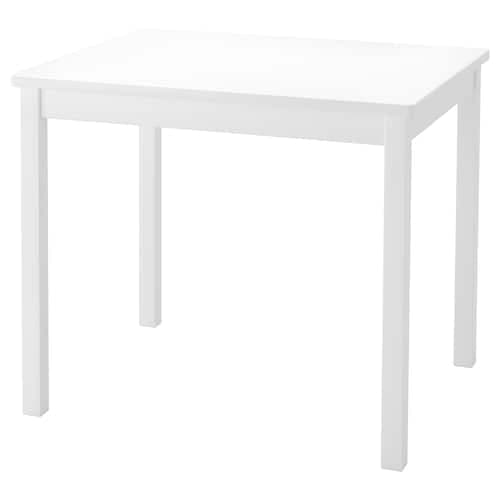 White sqaure childrens table rental